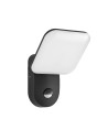 Italux Nammi 3K D-sensor Zewnętrzna Ścienna Czarny piaskowany IP54 1xLED 12W 3000K OWL-6206-S-3K
