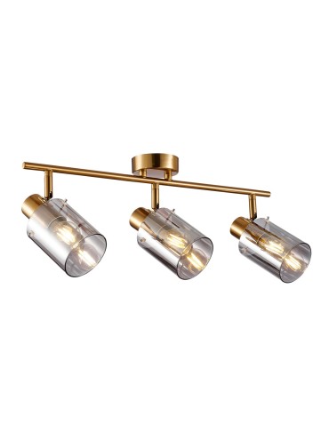 Italux Sardo Reflektor/Spot Mosiężny, dymiony 3xE14 40W SPL-5581-3-BRO-SG