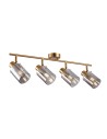 Italux Sardo Reflektor/Spot Mosiężny, dymiony 4xE14 40W SPL-5581-4-BRO-SG