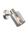 Italux Sardo Kinkiet Srebrny, dymiony 1xE14 40W SPL-5581-1-SC-SG Italux Sardo Kinkiet Srebrny, dymiony 1xE14 40W SPL-5581-1-SC-SG