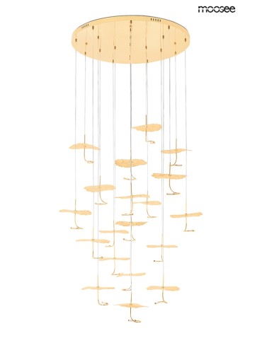 MOOSEE lampa wisząca LEAFS DISC złota (MSE1501100168)