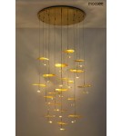 Lampy wiszące designerskie - MOOSEE lampa wisząca LEAFS DISC złota (MSE1501100168) - product 2