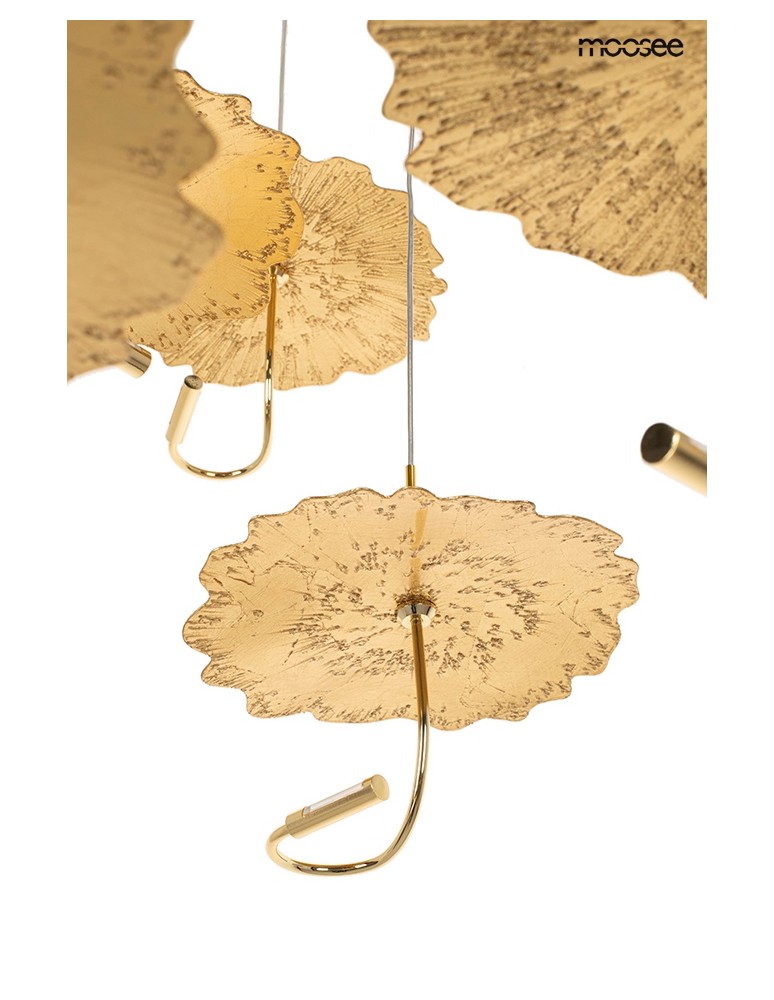 MOOSEE lampa wisząca LEAFS DISC złota (MSE1501100168)