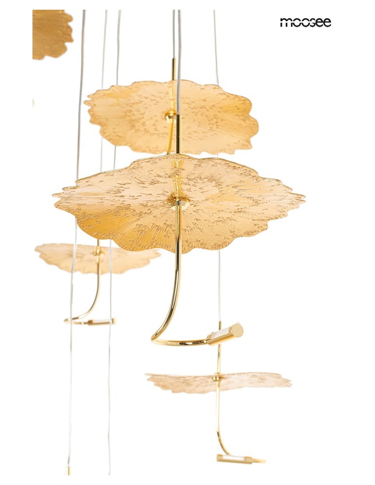 MOOSEE lampa wisząca LEAFS DISC złota (MSE1501100168)