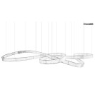MOOSEE lampa wisząca WAVE 380 chrom (MSE1501100200) MOOSEE lampa wisząca WAVE 380 chrom (MSE1501100200)