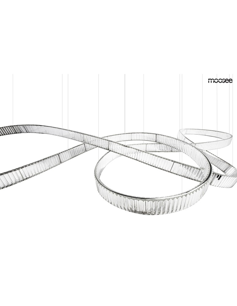 MOOSEE lampa wisząca WAVE 380 chrom (MSE1501100200) MOOSEE lampa wisząca WAVE 380 chrom (MSE1501100200)