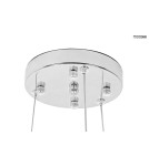 MOOSEE lampa wisząca MONETE 60 chrom (MSE1501100175) MOOSEE lampa wisząca MONETE 60 chrom (MSE1501100175)