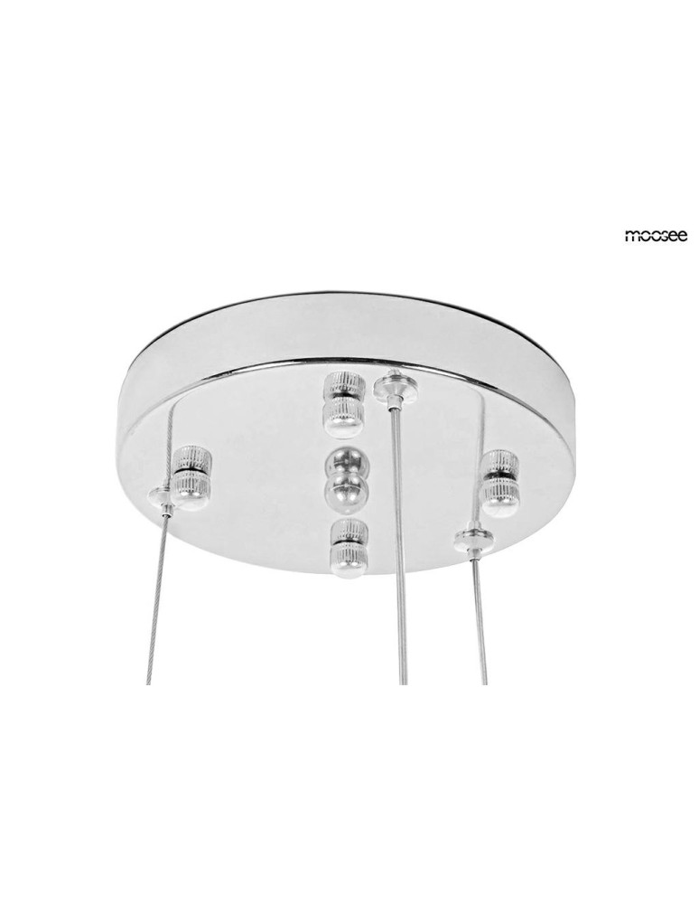 MOOSEE lampa wisząca MONETE 60 chrom (MSE1501100175) MOOSEE lampa wisząca MONETE 60 chrom (MSE1501100175)