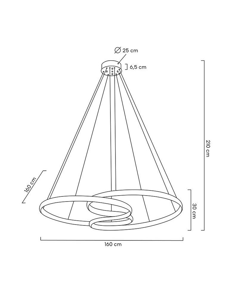 MOOSEE lampa wisząca WAVE 160A chrom (MSE1501100198) MOOSEE lampa wisząca WAVE 160A chrom (MSE1501100198)