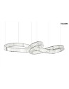 MOOSEE lampa wisząca WAVE 160B chrom (MSE1501100199)