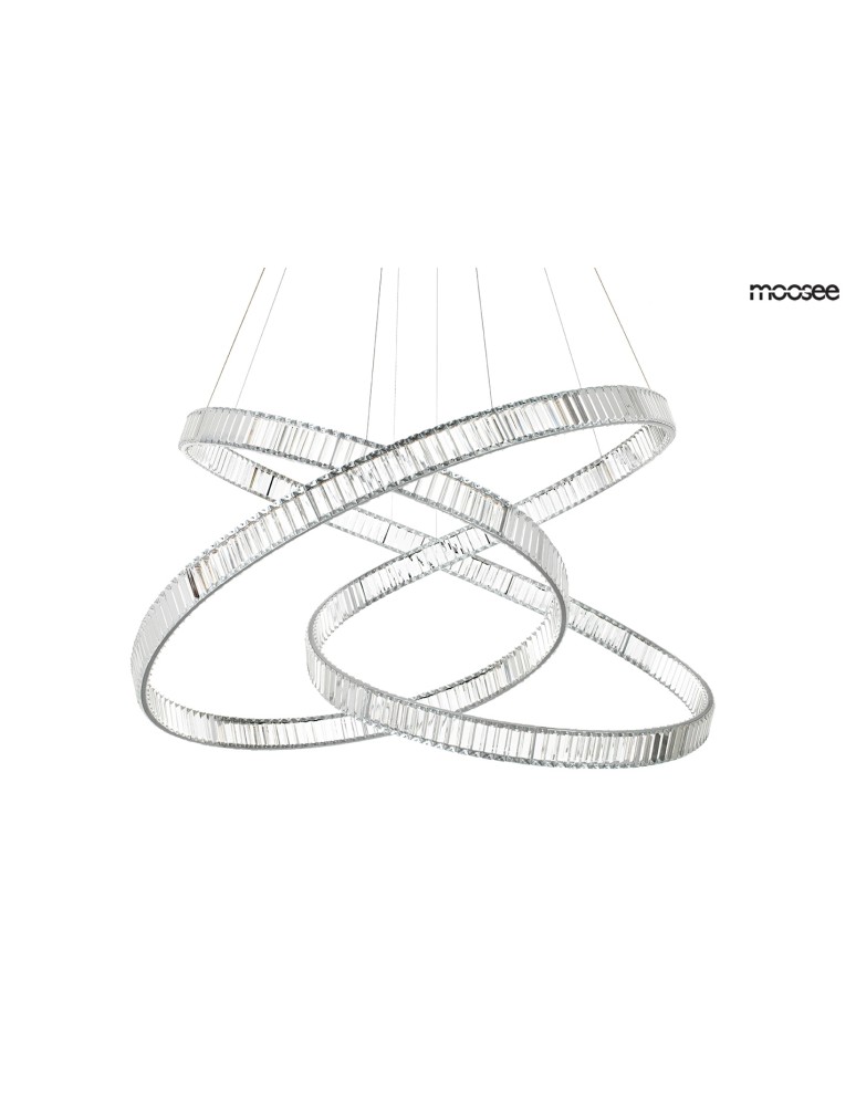 MOOSEE lampa wisząca WAVE 130 chrom (MSE1501100197) MOOSEE lampa wisząca WAVE 130 chrom (MSE1501100197)