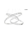 MOOSEE lampa wisząca WAVE 130 chrom (MSE1501100197)