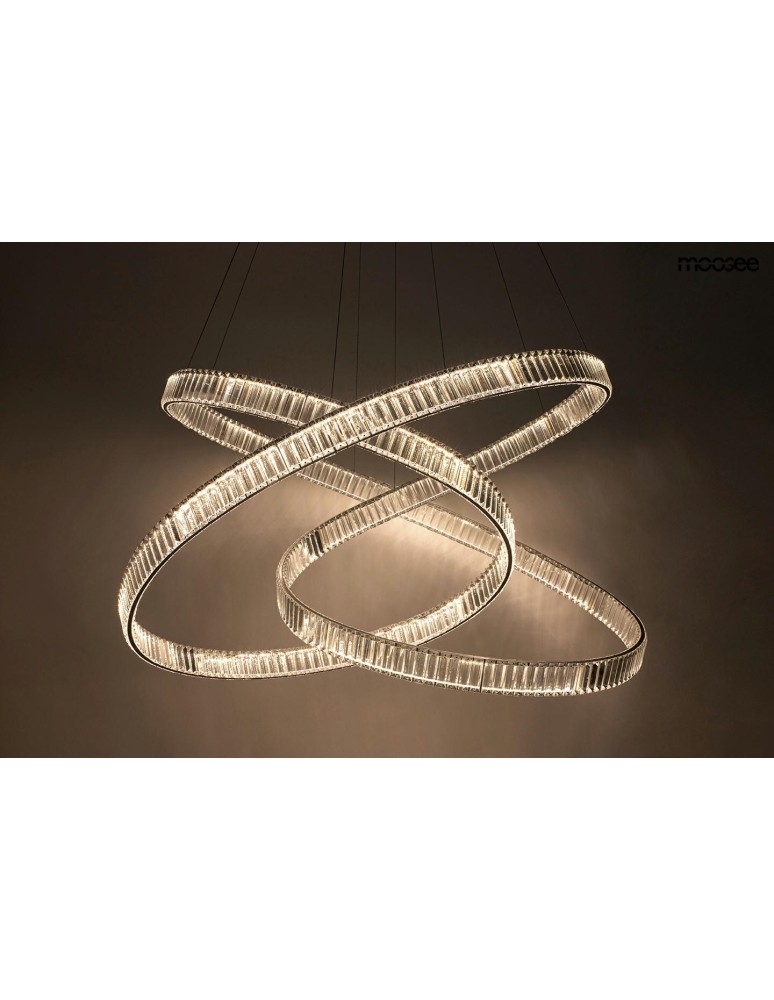 MOOSEE lampa wisząca WAVE 130 chrom (MSE1501100197) MOOSEE lampa wisząca WAVE 130 chrom (MSE1501100197)