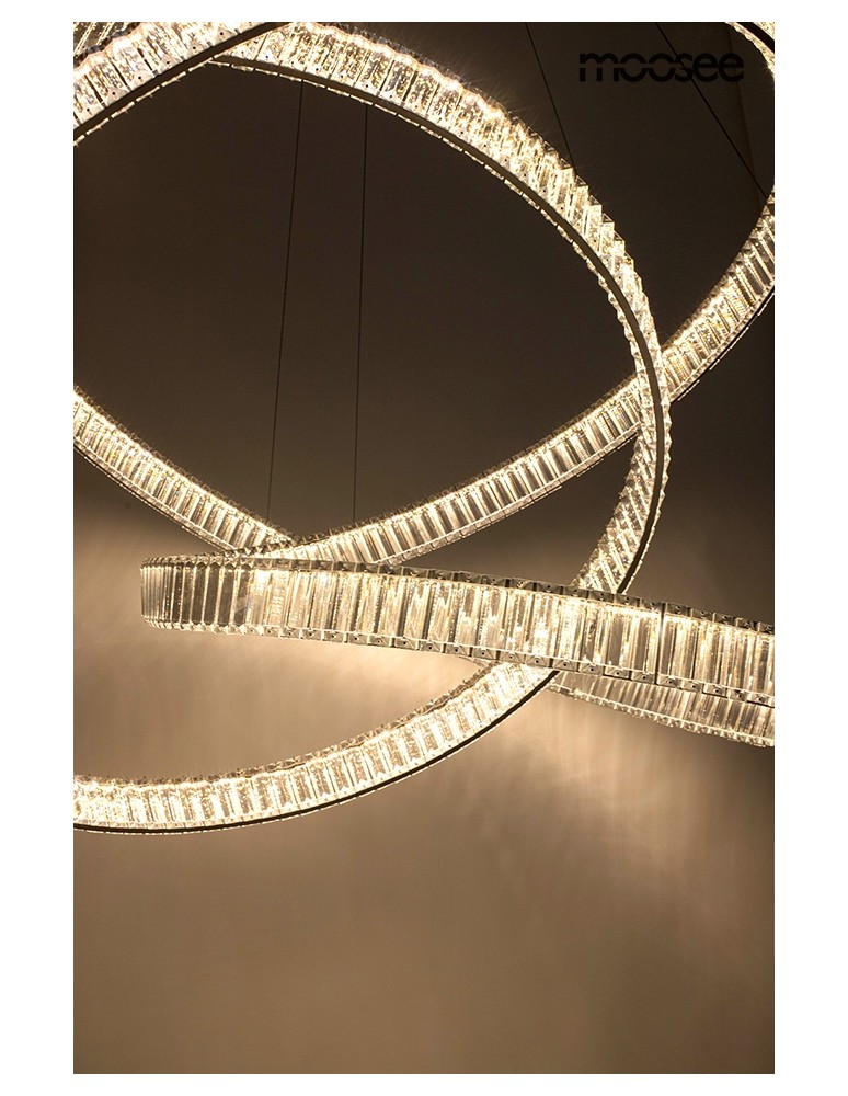 MOOSEE lampa wisząca WAVE 130 chrom (MSE1501100197) MOOSEE lampa wisząca WAVE 130 chrom (MSE1501100197)