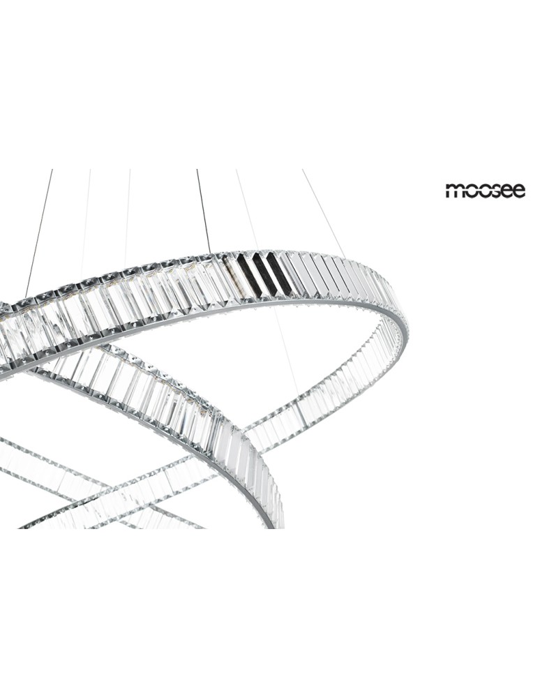 MOOSEE lampa wisząca WAVE 130 chrom (MSE1501100197) MOOSEE lampa wisząca WAVE 130 chrom (MSE1501100197)