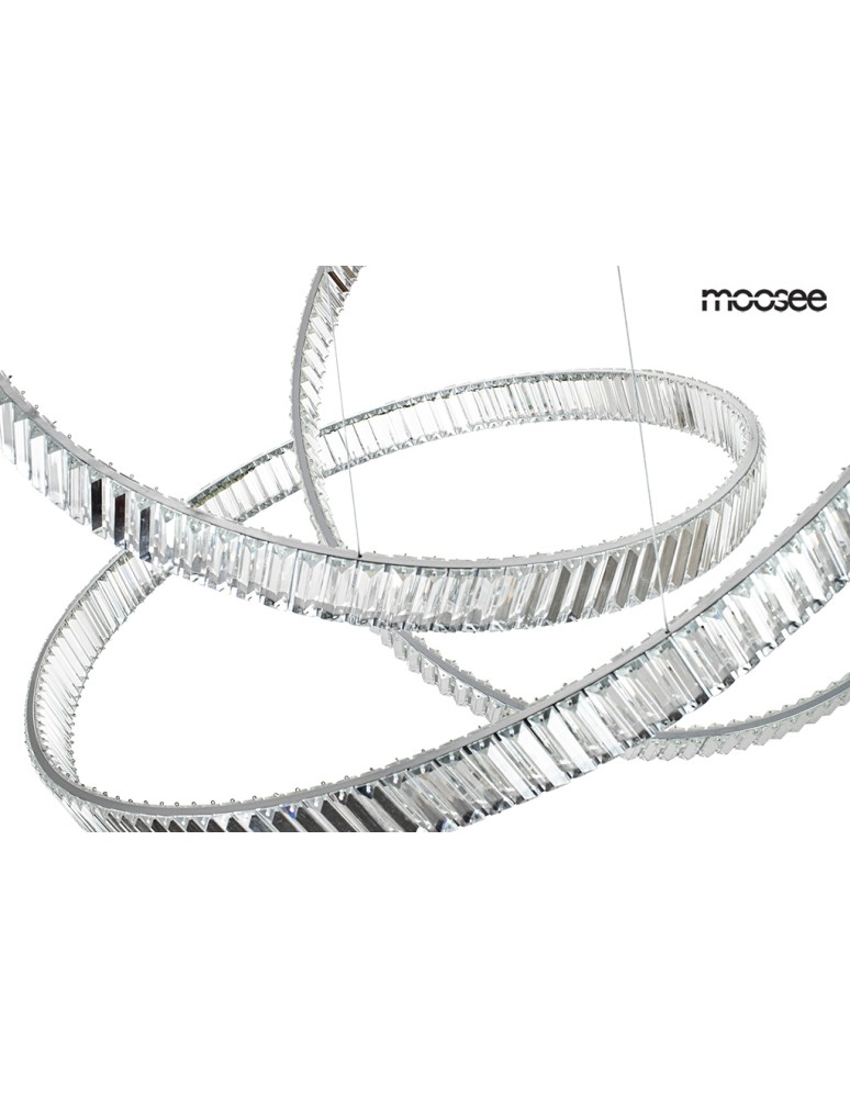 MOOSEE lampa wisząca WAVE 130 chrom (MSE1501100197) MOOSEE lampa wisząca WAVE 130 chrom (MSE1501100197)