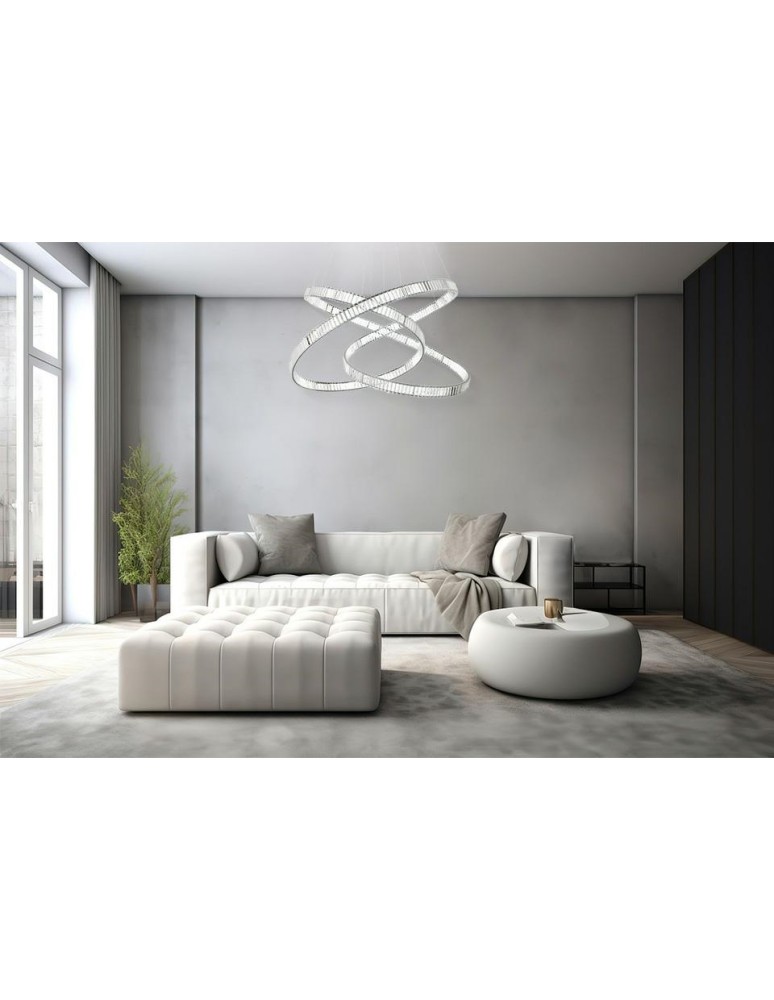 MOOSEE lampa wisząca WAVE 130 chrom (MSE1501100197) MOOSEE lampa wisząca WAVE 130 chrom (MSE1501100197)
