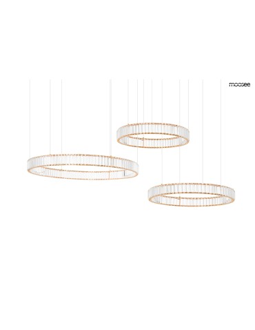 MOOSEE lampa wisząca LIBERTY 3A złota (MSE1501100189)