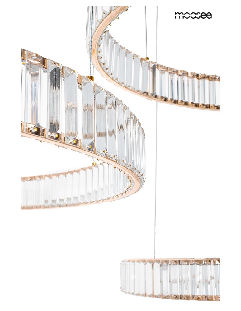 MOOSEE lampa wisząca LIBERTY 3A złota (MSE1501100189) MOOSEE lampa wisząca LIBERTY 3A złota (MSE1501100189)