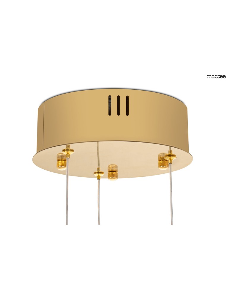 MOOSEE lampa wisząca LIBERTY 3A złota (MSE1501100189) MOOSEE lampa wisząca LIBERTY 3A złota (MSE1501100189)