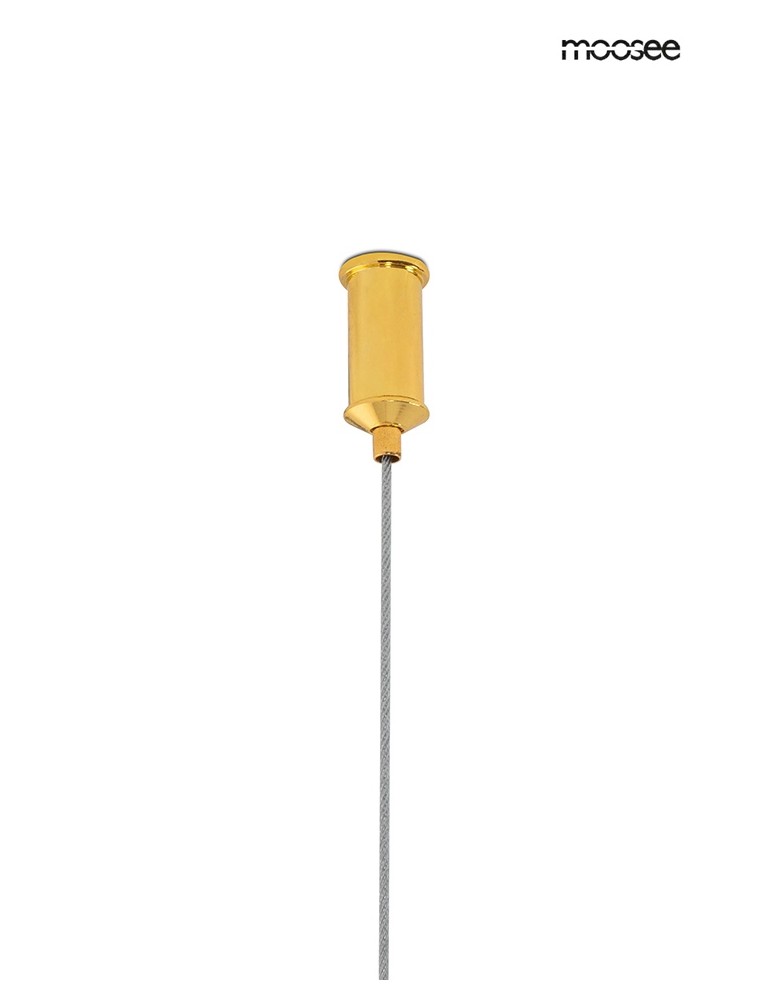 MOOSEE lampa wisząca LIBERTY 3A złota (MSE1501100189) MOOSEE lampa wisząca LIBERTY 3A złota (MSE1501100189)