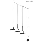 MOOSEE lampa ścienna FLAT 3 czarna (MSE010100385) MOOSEE lampa ścienna FLAT 3 czarna (MSE010100385)
