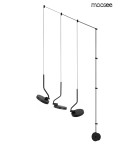 MOOSEE lampa ścienna FLAT 3 czarna (MSE010100385) MOOSEE lampa ścienna FLAT 3 czarna (MSE010100385)