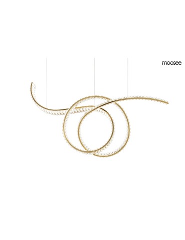 MOOSEE lampa wisząca WAVE 120 złota (MSE1501100188)