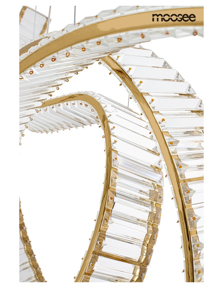 MOOSEE lampa wisząca WAVE 120 złota (MSE1501100188)