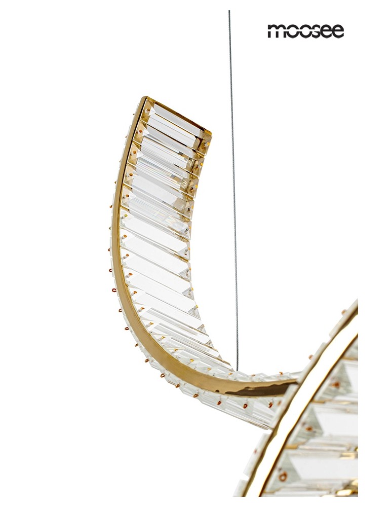 MOOSEE lampa wisząca WAVE 120 złota (MSE1501100188)