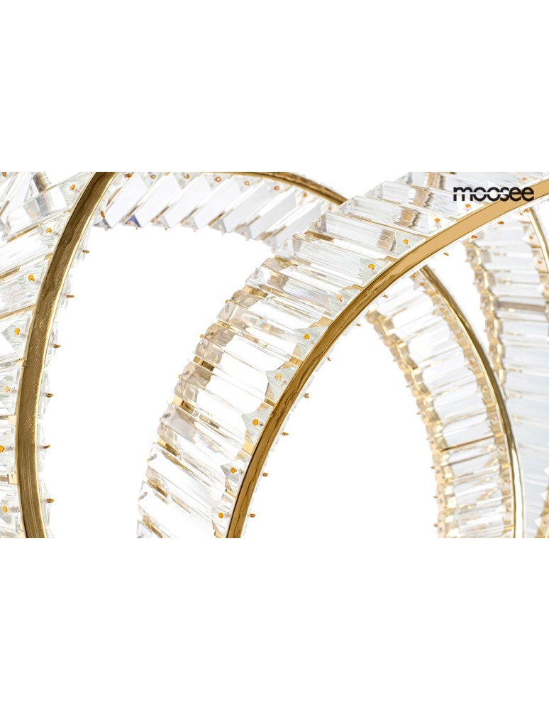 MOOSEE lampa wisząca WAVE 120 złota (MSE1501100188)