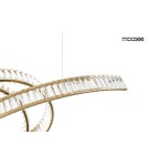 Lampy wiszące nad wyspę - MOOSEE lampa wisząca WAVE 120 złota (MSE1501100188) - product 10