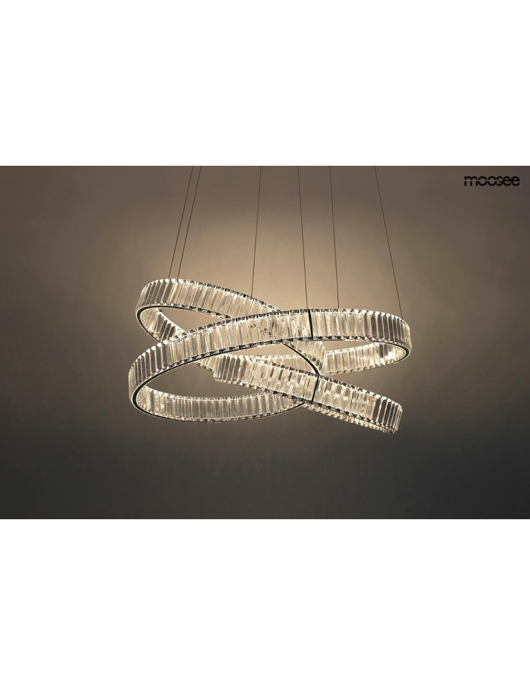 MOOSEE lampa wisząca WAVE 80 chrom (MSE1501100196) MOOSEE lampa wisząca WAVE 80 chrom (MSE1501100196)