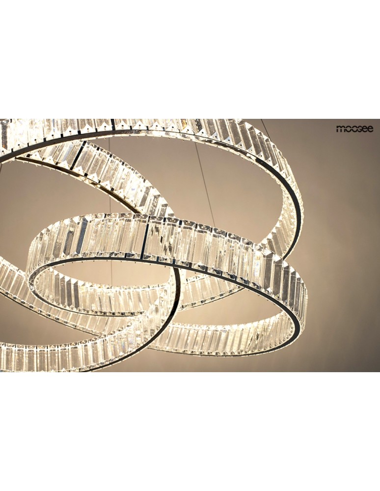 MOOSEE lampa wisząca WAVE 80 chrom (MSE1501100196) MOOSEE lampa wisząca WAVE 80 chrom (MSE1501100196)