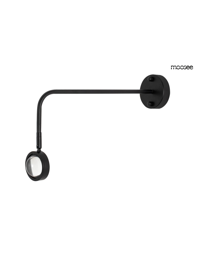 MOOSEE lampa ścienna AXEL czarna (MSE1501100147) MOOSEE lampa ścienna AXEL czarna (MSE1501100147)