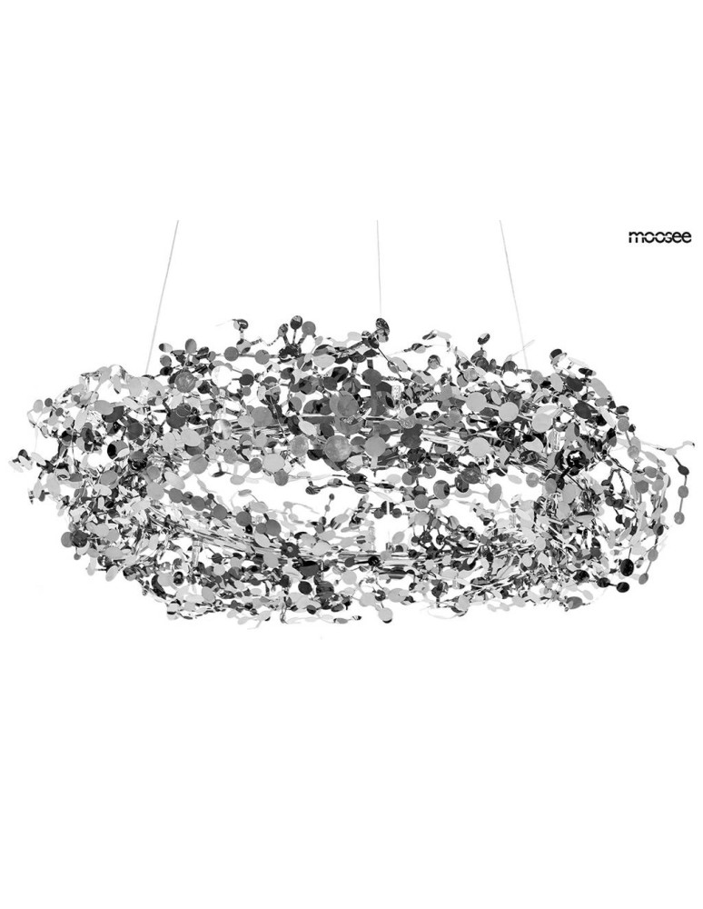 MOOSEE lampa wisząca MONETE 80 chrom (MSE1501100177) MOOSEE lampa wisząca MONETE 80 chrom (MSE1501100177)