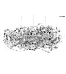 MOOSEE lampa wisząca MONETE 80 chrom (MSE1501100177) MOOSEE lampa wisząca MONETE 80 chrom (MSE1501100177)
