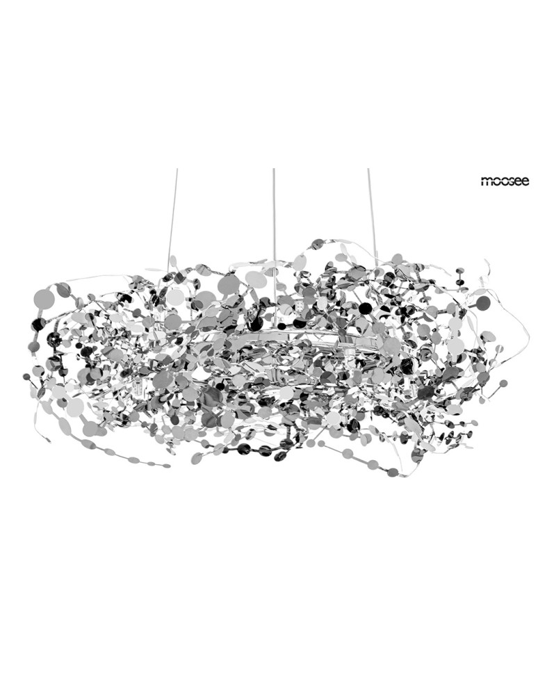MOOSEE lampa wisząca MONETE 80 chrom (MSE1501100177) MOOSEE lampa wisząca MONETE 80 chrom (MSE1501100177)