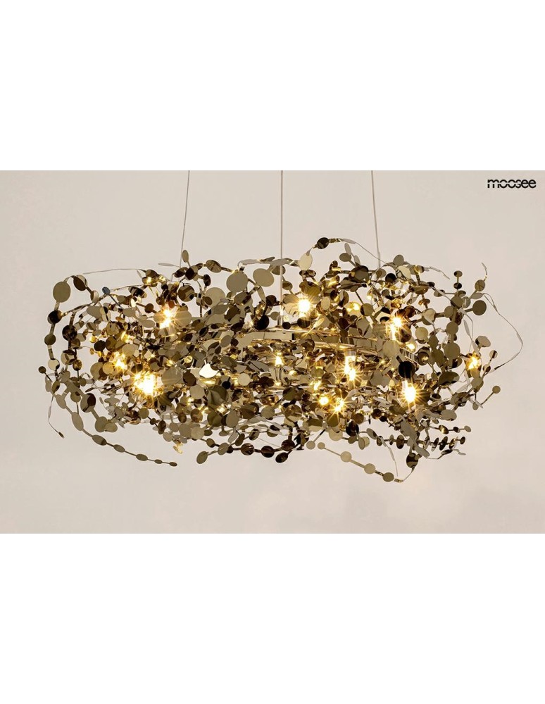 MOOSEE lampa wisząca MONETE 80 chrom (MSE1501100177) MOOSEE lampa wisząca MONETE 80 chrom (MSE1501100177)