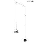 MOOSEE lampa ścienna FLAT czarna (MSE010100384) MOOSEE lampa ścienna FLAT czarna (MSE010100384)