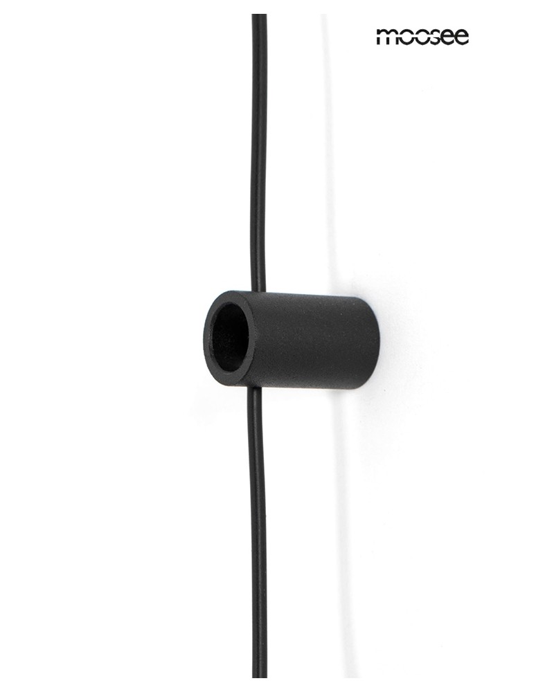 MOOSEE lampa ścienna FLAT czarna (MSE010100384) MOOSEE lampa ścienna FLAT czarna (MSE010100384)