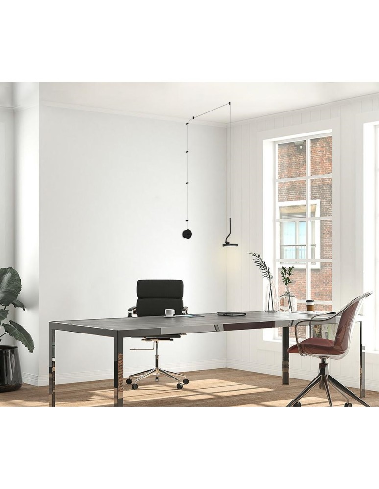 MOOSEE lampa ścienna FLAT czarna (MSE010100384) MOOSEE lampa ścienna FLAT czarna (MSE010100384)