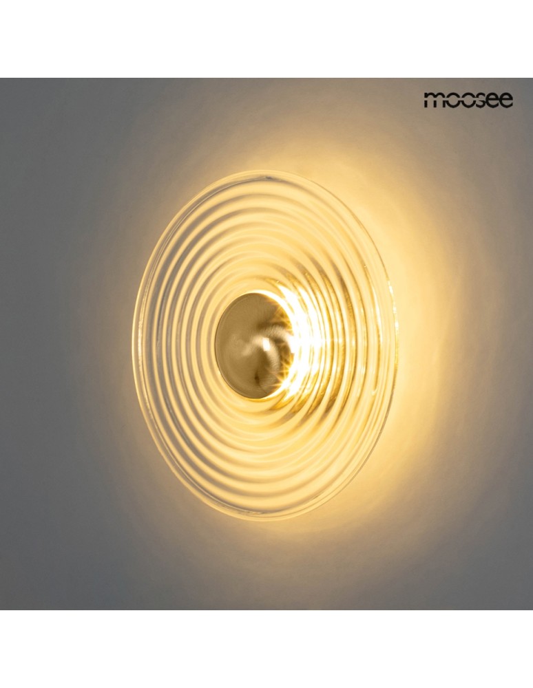 MOOSEE lampa ścienna ONDA złota (MSE1501100146) MOOSEE lampa ścienna ONDA złota (MSE1501100146)