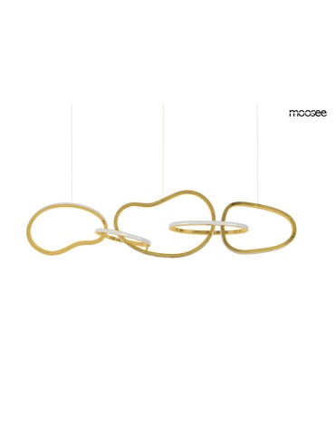 MOOSEE lampa wisząca JAZZ 5 złota (MSE1501100202)