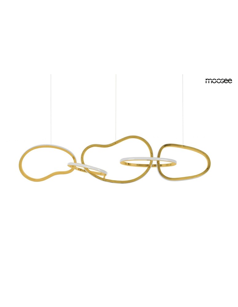 MOOSEE lampa wisząca JAZZ 5 złota (MSE1501100202) MOOSEE lampa wisząca JAZZ 5 złota (MSE1501100202)