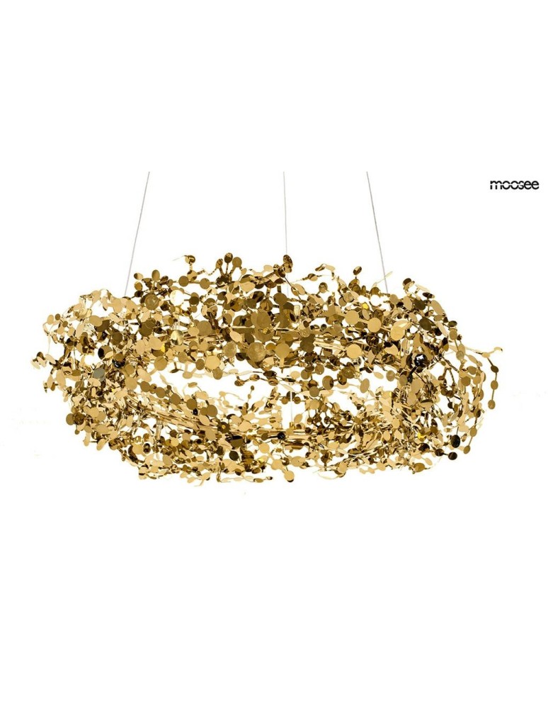 MOOSEE lampa wisząca MONETE 60 złota (MSE1501100174) MOOSEE lampa wisząca MONETE 60 złota (MSE1501100174)