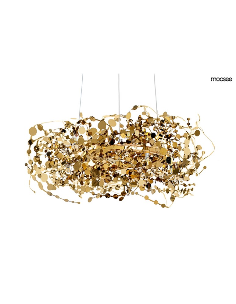 MOOSEE lampa wisząca MONETE 60 złota (MSE1501100174) MOOSEE lampa wisząca MONETE 60 złota (MSE1501100174)