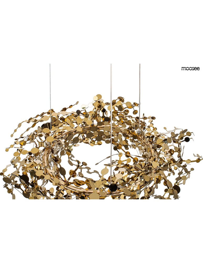 MOOSEE lampa wisząca MONETE 60 złota (MSE1501100174) MOOSEE lampa wisząca MONETE 60 złota (MSE1501100174)