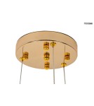 MOOSEE lampa wisząca MONETE 60 złota (MSE1501100174) MOOSEE lampa wisząca MONETE 60 złota (MSE1501100174)