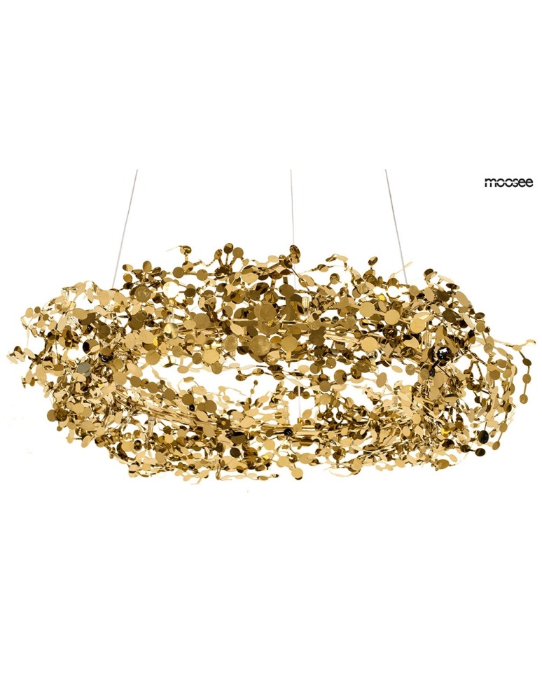 MOOSEE lampa wisząca MONETE 80 złota (MSE1501100176)